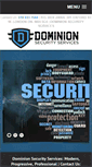 Mobile Screenshot of dominionsecurityservices.com